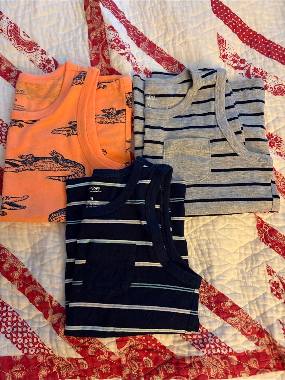 Set of 3 Simple Joys Tank Tops